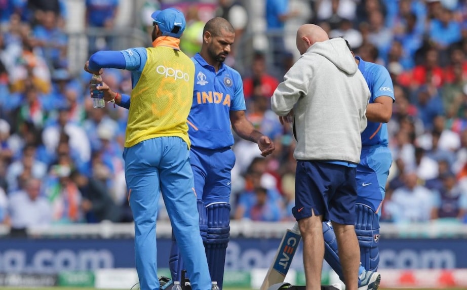 Shikar dhawan Injury Updates