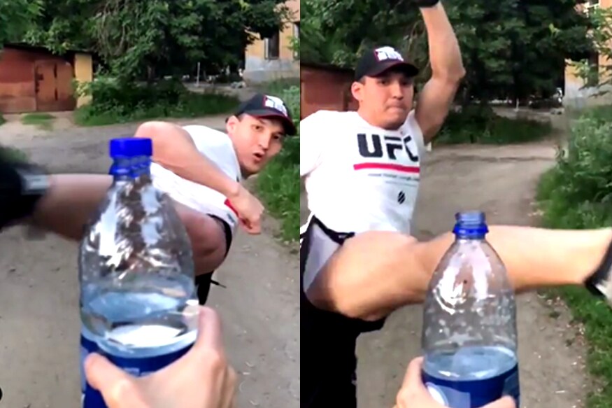 Bottle Cap Challenge by Farabi Davletchin