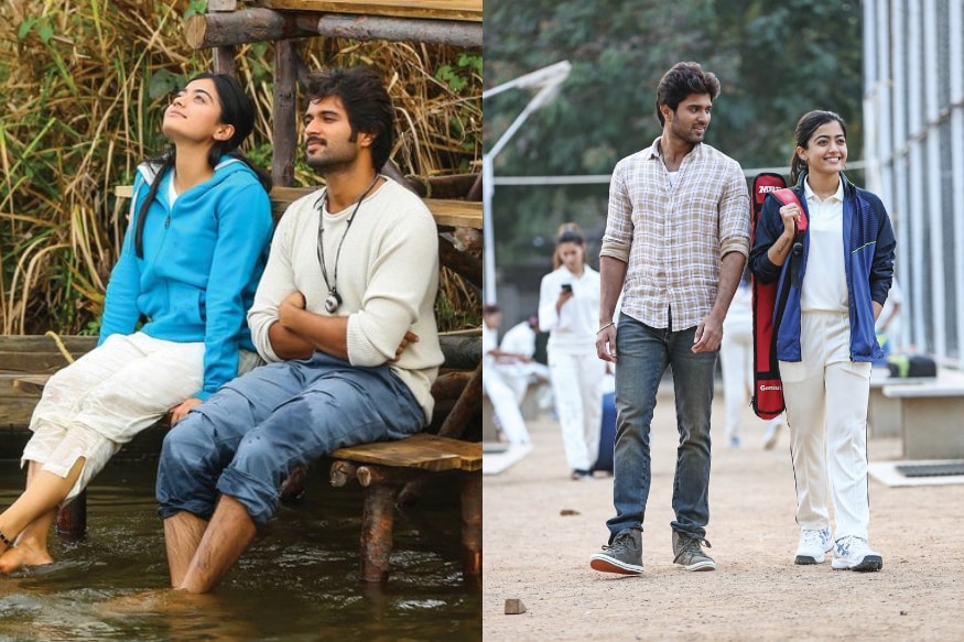 Rashmika and vijay devarakonda in dear comrade movie