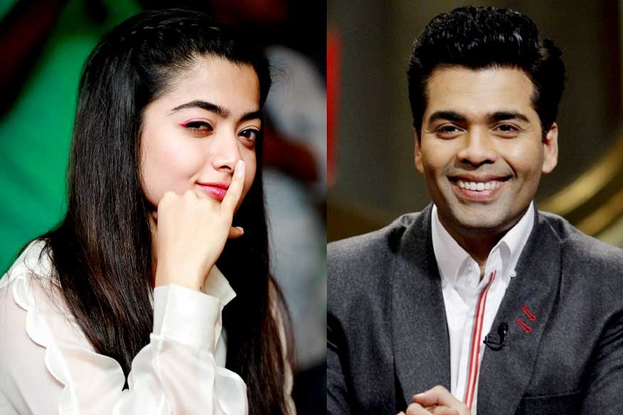 karan-johar rashmika mandanna