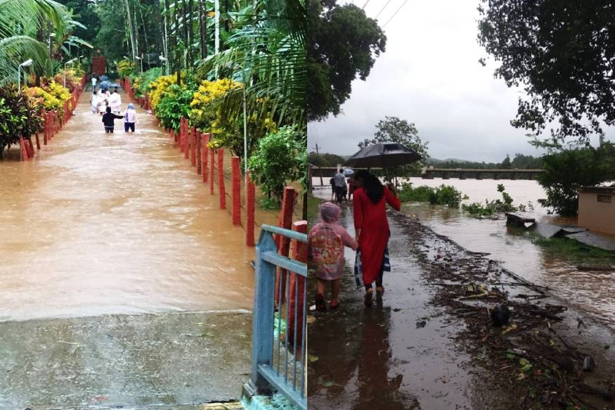 tunga river flood