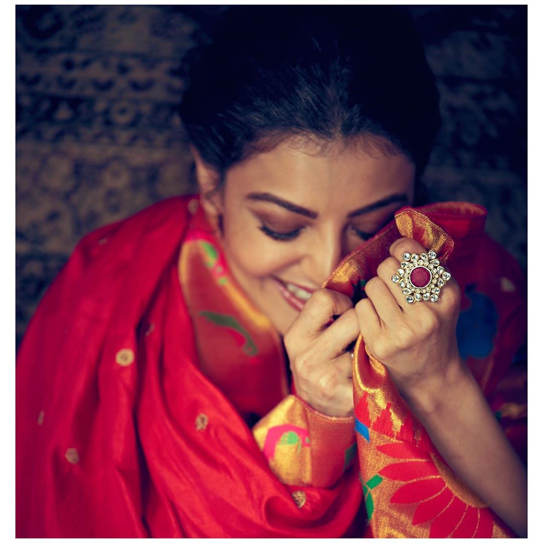 ಹೊಸ ಫೋಟೋಶೂಟ್ನಲ್ಲಿ ಕಾಜಲ್ ಮೋಡಿ
