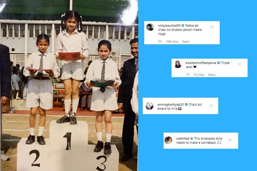 Celebs comment on Tapsi Pannu's school photo