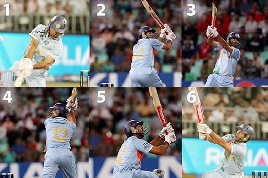  2007 ಸೆಪ್ಟೆಂಬರ್ 19ರಂದು ಭಾರತದ ಸ್ಫೋಟಕ ಬ್ಯಾಟ್ಸ್​ಮನ್​​ ಯುವರಾಜ್ ಸಿಂಗ್, ವಿಶ್ವಕಪ್ ಟಿ-20 ಪಂದ್ಯದಲ್ಲಿ ಇಂಗ್ಲೆಂಡ್​ನ ಯುವ ಬೌಲರ್ ಸ್ಟುವರ್ಟ್ ಬ್ರಾಡ್ ಓವರ್​ನ ಸತತ ಆರು ಎಸೆತಗಳನ್ನು ಸಿಕ್ಸರ್ ಆಗಿ ಪರಿವರ್ತಿಸಿದ್ದರು