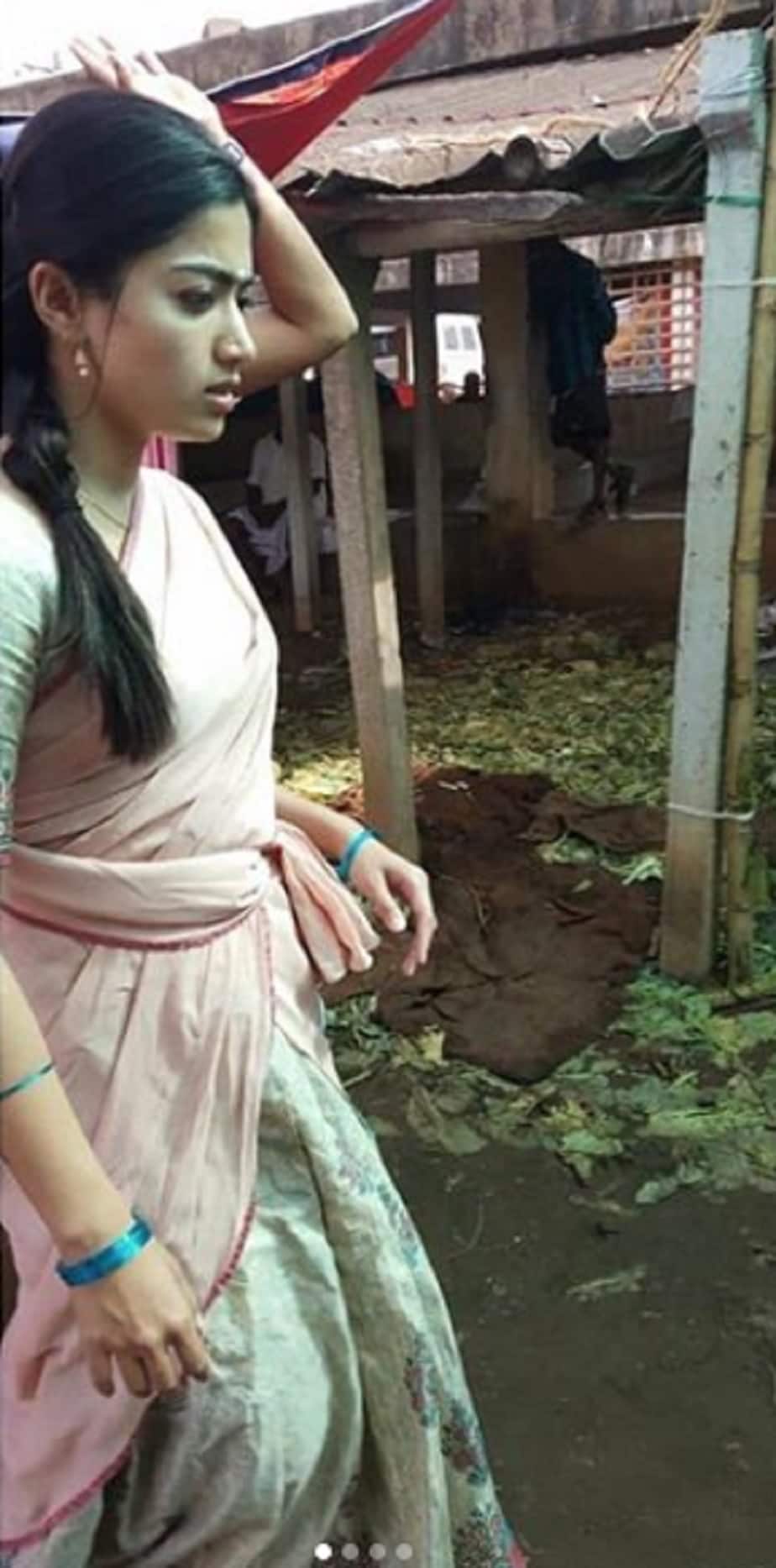Rashmika Mandanna's sheep Grazing photos gone Viral on social media