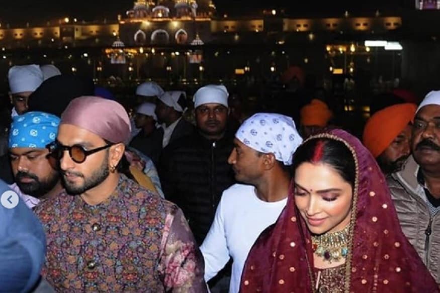 Deepika and Ranveer Visited Amritsar Golden Temple here are the photos