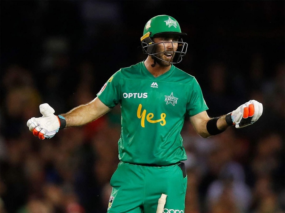 WATCH: Glenn Maxwell goes down after nasty beamer from Ben Dwarshuis in Big Bash League