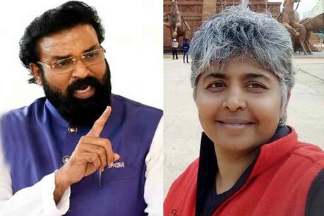 ತಪ್ಪಾಗಿ ಕನ್ನಡ ಮಾತಾಡಿ ಟ್ರೋಲ್ ಆದ ಶ್ರೀರಾಮುಲುಗೆ ಕಾಂಗ್ರೆಸ್ ನಾಯಕಿಯ ಗಿಫ್ಟ್! ತಪ್ಪಾಗಿ ಕನ್ನಡ ಮಾತಾಡಿ ಟ್ರೋಲ್ ಆದ ಶ್ರೀರಾಮುಲುಗೆ ಕಾಂಗ್ರೆಸ್ ನಾಯಕಿಯ ಗಿಫ್ಟ್!