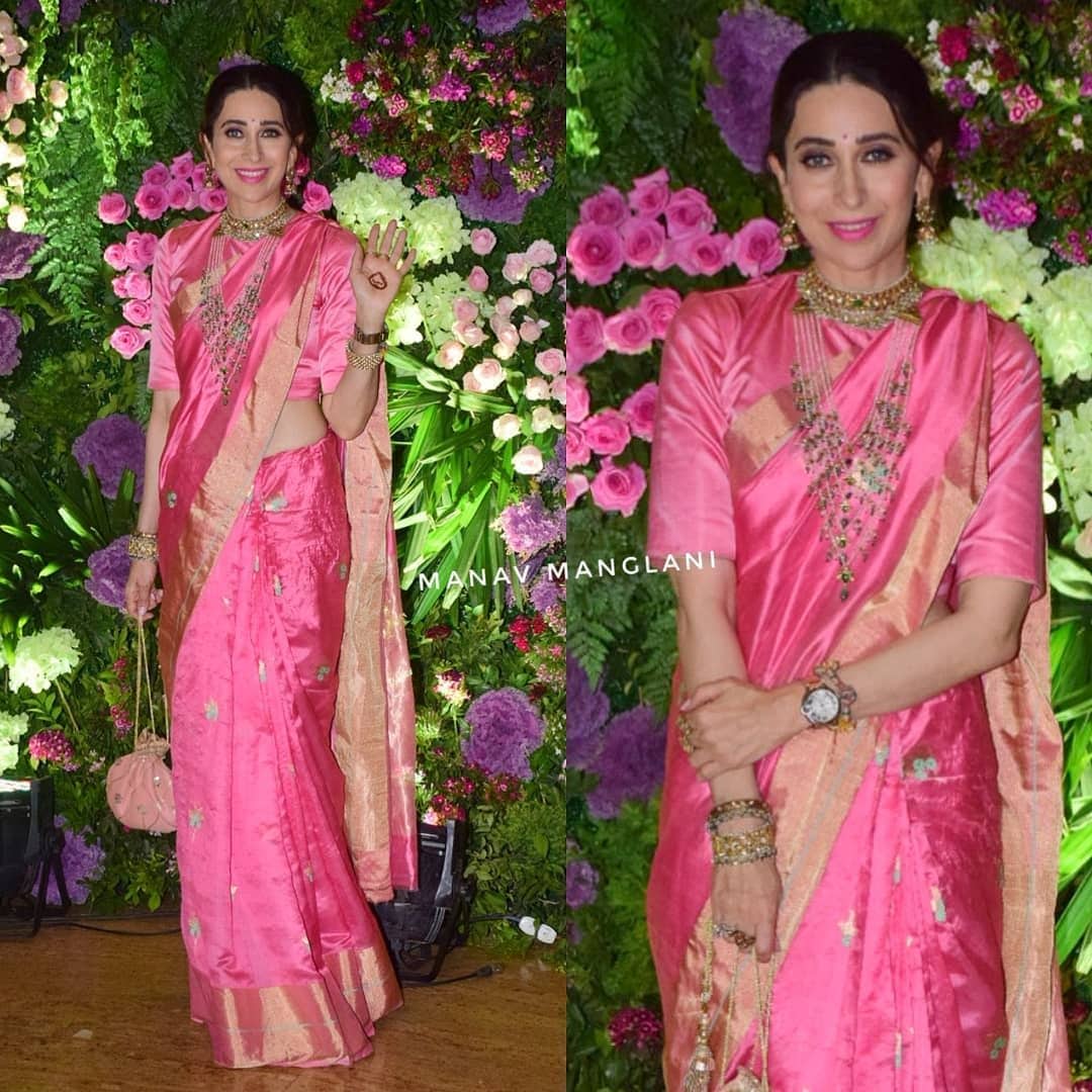 Armaan Jain and Annisa Malhotra wedding pictures Kareena Kapoor Karisma Kapoor Taimur