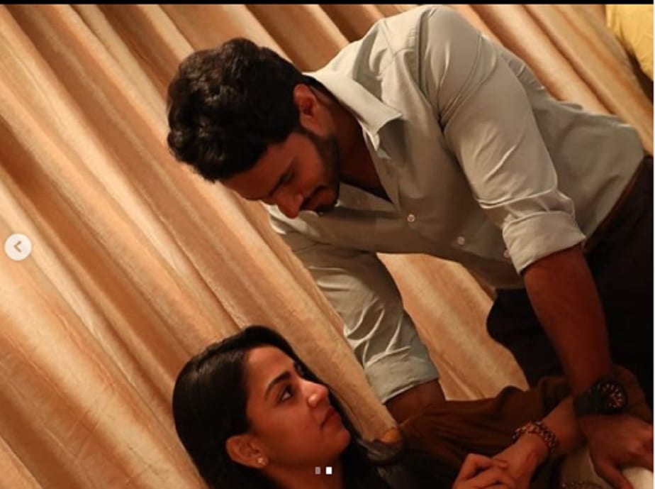 ನಿಖಿಲ್ ಹಾಗೂ ರೇವತಿ ಅವರ ಫೊಟೋಶೂಟ್ನ ಚಿತ್ರ