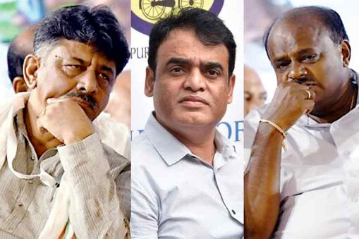 ಡಿಕೆ ಶಿವಕುಮಾರ್​- ಅಶ್ವಥ್​ ನಾರಾಯಣ್​- ಎಚ್​ಡಿ ಕುಮಾರಸ್ವಾಮಿ