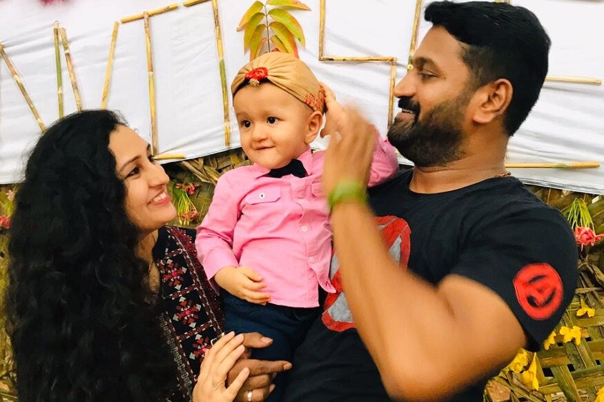 Rishab Shetty celebrated his son RanvitShetty Birthday in village style