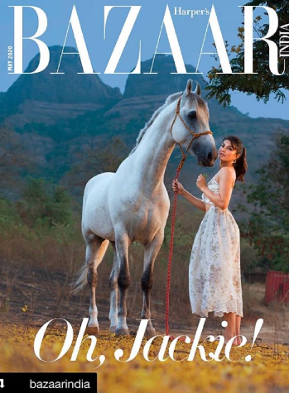 Jacqueline Fernandez Shoots for Magazine Cover at Salman Khans Farmhouse