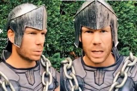 David Warners Bahubali TikTok Video Going Viral on Social Media