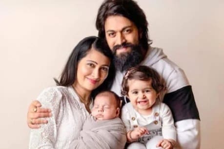 Rocking star yash and radhika pandit speaking about ayra and son