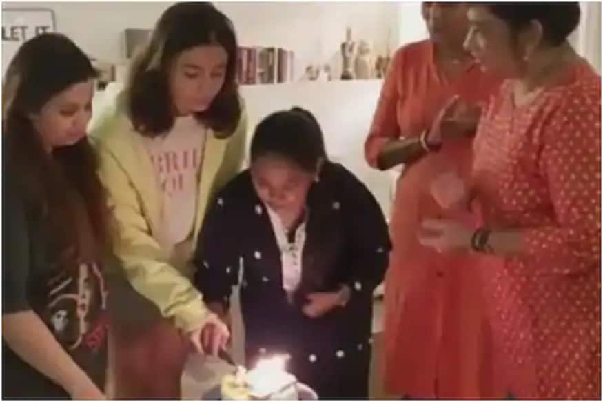 Alia and Shaheen Bhatt celebrated the birthday of their house help Rashida