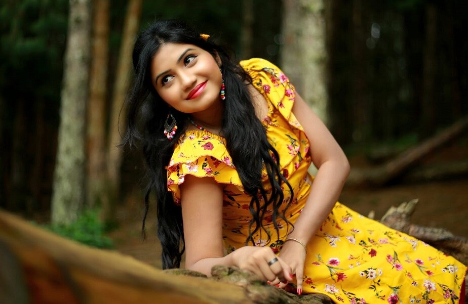 Anusha Rodrigues acting as heroine in big screen and villain in small screen