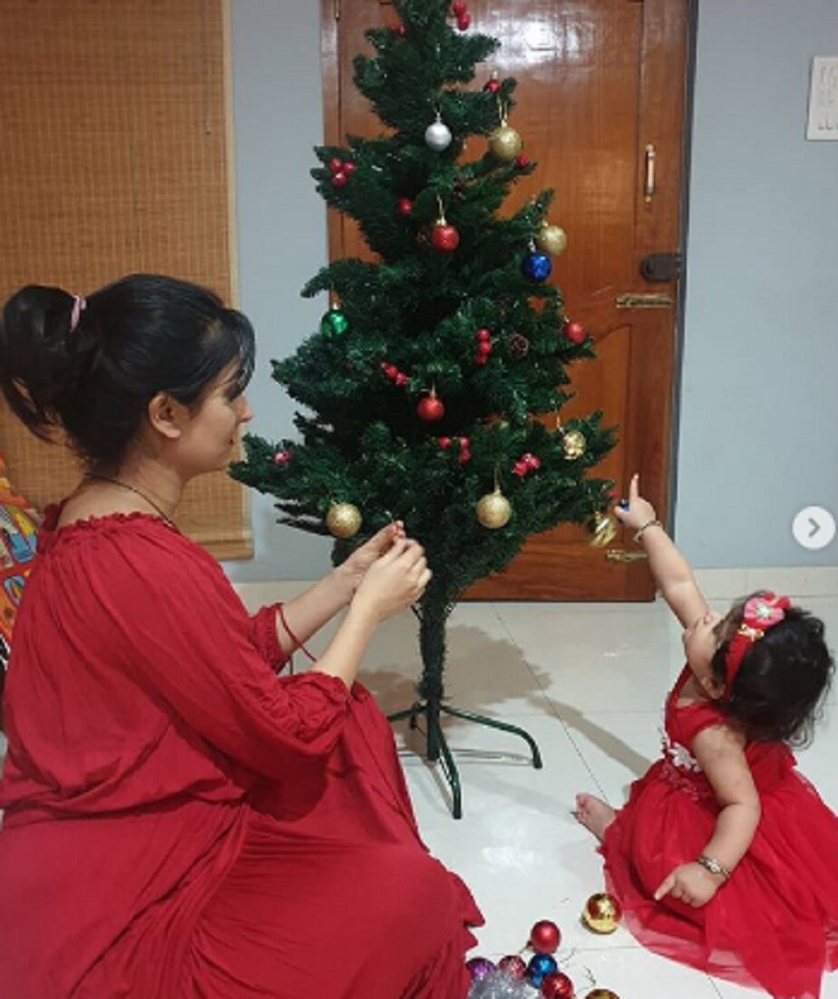ಮಗಳ ಜೊತೆ ರಾಧಿಕಾ ಪಂಡಿತ್