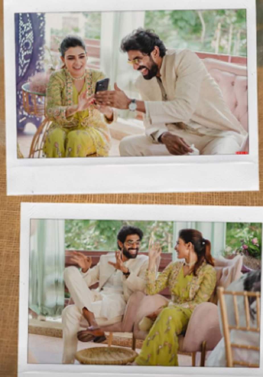 rana daggubati poses for camera with his uncle venkatesh and father suresh babu befor his wedding