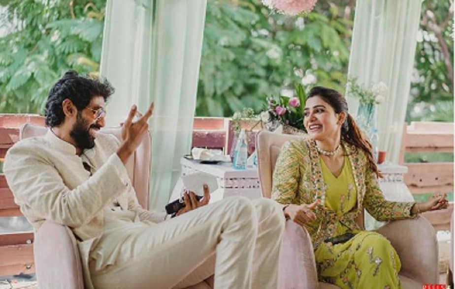 rana daggubati poses for camera with his uncle venkatesh and father suresh babu befor his wedding