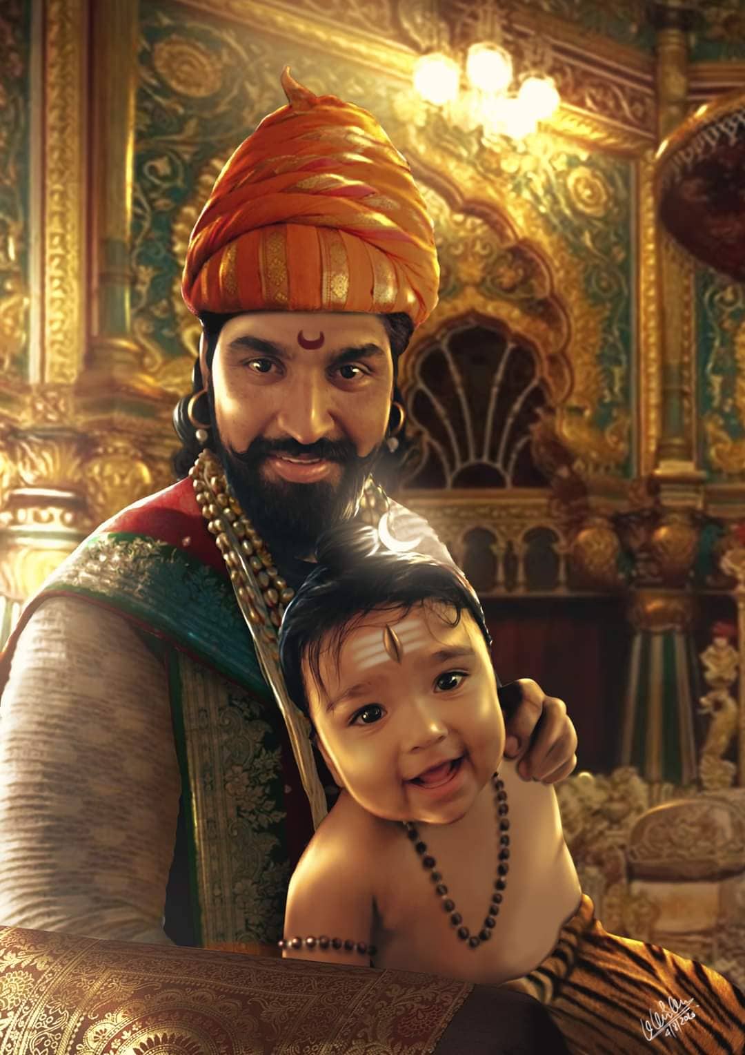 Angry Hanuman Fame artist Karan Acharya is working on Different Kind of photos