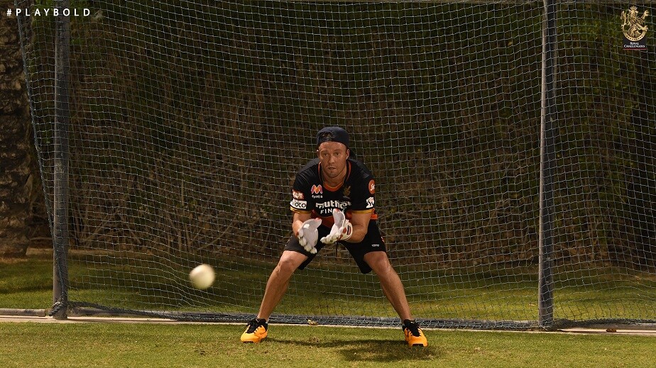  ಆರ್​ಸಿಬಿ ಆಟಗಾರರಿಂದ ಭರ್ಜರಿ ಅಭ್ಯಾಸ.