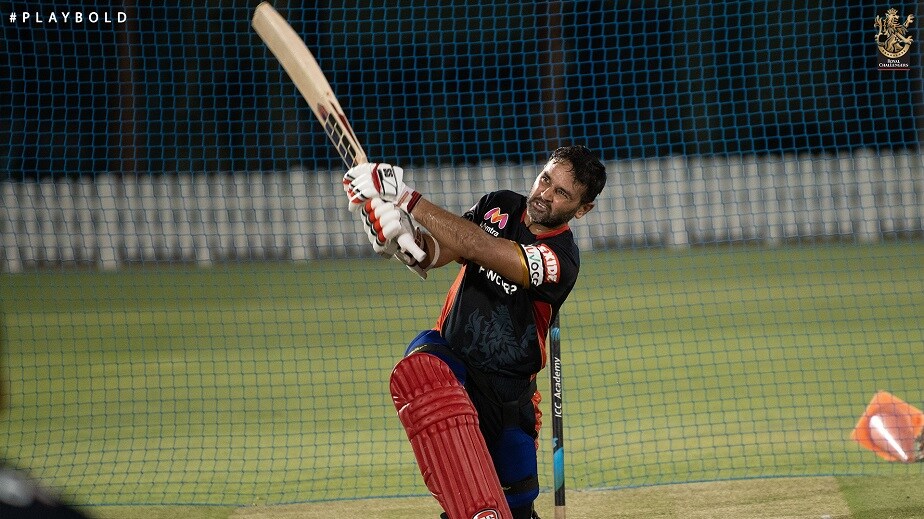  ಆರ್​ಸಿಬಿ ಆಟಗಾರರಿಂದ ಭರ್ಜರಿ ಅಭ್ಯಾಸ.