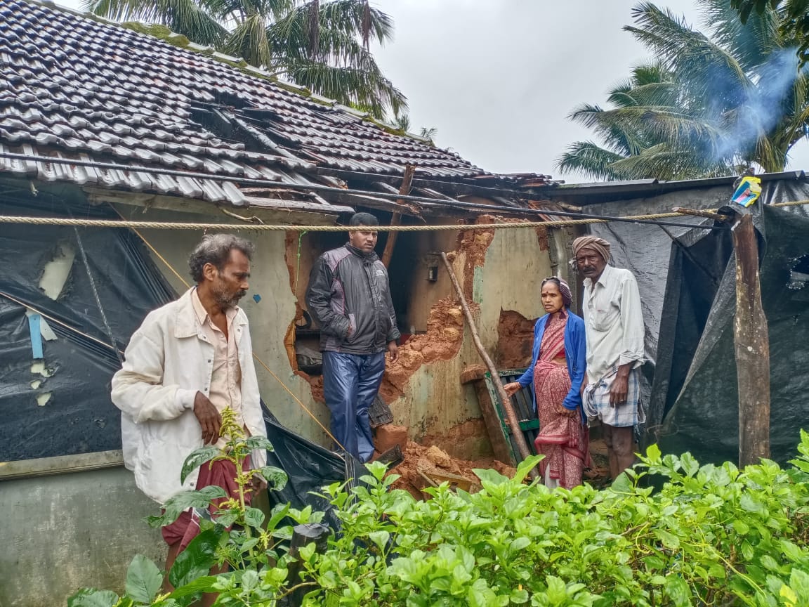 Chikmagalur Rain: Tunga, Bhadra River Water Level Increased after Heavy Rain in Chikmagalur.