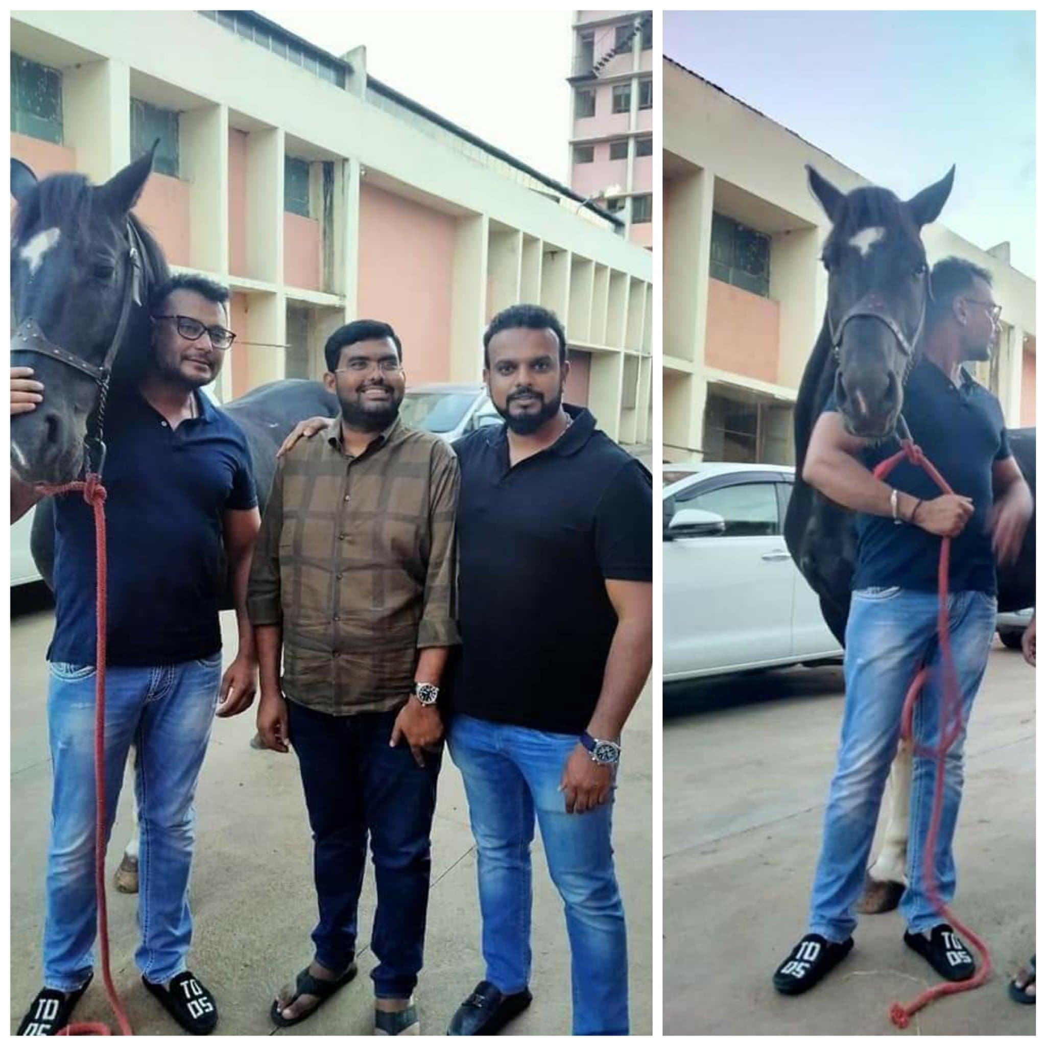 ಮಲ್ಲಿಕಾರ್ಜುನ್ ಅವರ ಕುದುರೆ ಲಾಯದಲ್ಲಿ ಕುದರೆ ಮರಿ ಹಾಕಿದ್ದು, ಅದನ್ನು ನೋಡಲೆಂದೇ ದರ್ಶನ್ ಅಲ್ಲಿಗೆ ಹೋಗಿದ್ದರಂತೆ. ಅಲ್ಲಿಂದ ಬರುವಾಗ ಮಲ್ಲಿಕಾರ್ಜುನ್ ಅವರು ದರ್ಶನ್ ಅವರಿಗೆ ಕುದುರೆ ಉಡುಗೊರೆಯಾಗಿ ನೀಡಿದ್ದಾರೆ.
