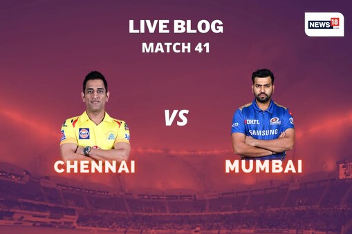 CSK vs MI Live Score Updates