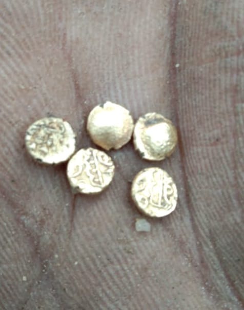 Gold Coins Rained in Bangalore Rural District Anekal here is the Shocking News