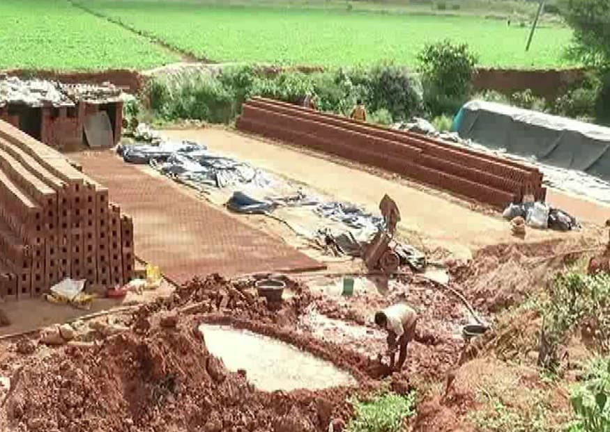 Illegal Mud Bricks Scam Running in Tamil Nadu Border Anekal.