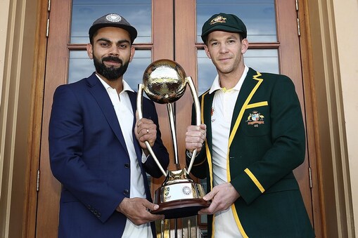 ind vs aus 1st test score