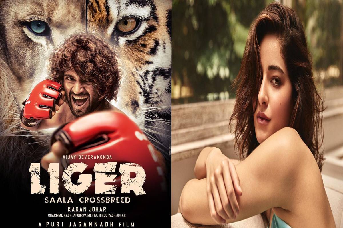 Vijay Devarakonda as Liger,Liger First Look Released,Vijay devarakonda,Liger,Liger Movie,vijay devarakonda news,vijay devarakonda latest films, puri jagannadh,vijay devarakonda fighter update,vijay devarakonda new movie, puri jagannadh movies,vijay devarakonda hindi film , ವಿಜಯ್ ದೇವರಕೊಂಡ, ಪೂರಿ ಜಗನ್ನಾತ್, ಚಾರ್ಮಿ ಕೌರ್, ಅನನ್ಯಾ ಪಾಂಡೆ, ಲೈಗರ್, ಲೈಗರ್ ಚಿತ್ರದ ಪೋಸ್ಟರ್, Here is the title and first look poster of Vijay Deverakonda and Ananya Pandey starrer movie Liger