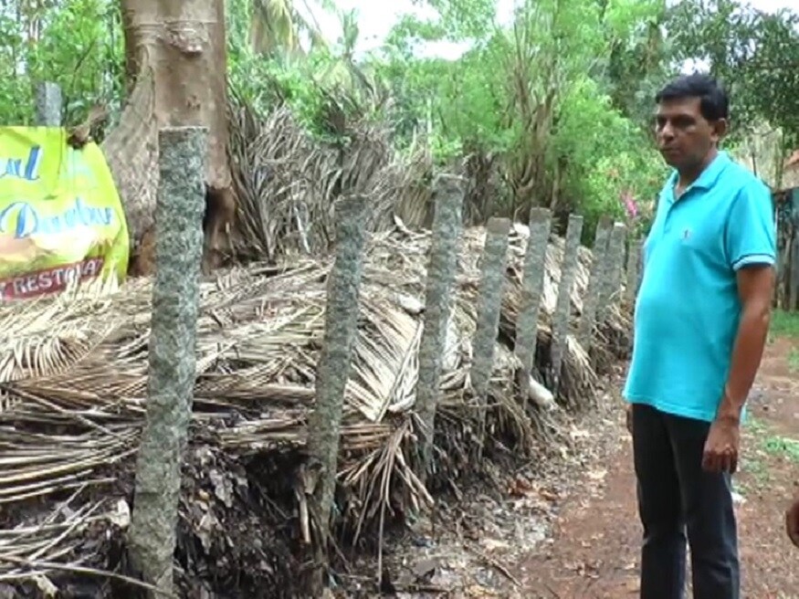 Sulya: Mangalore Sullia Farmer Preparing Fertilizer from wet Wastage of Sulya Dumping Yard.