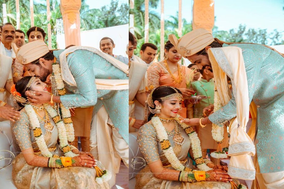  ಬಹಳ ಸಮಯದಿಂದ ಪ್ರೀತಿಸುತ್ತಿದ್ದ ಈ ಜೋಡಿ ಹಕ್ಕಿಗಳು ಇಂದು ಪ್ರೇಮಿಗಳ ದಿನದಂದೇ ನವ ದಾಂಪತ್ಯಕ್ಕೆ ಕಾಲಿಟ್ಟಿದ್ದಾರೆ.