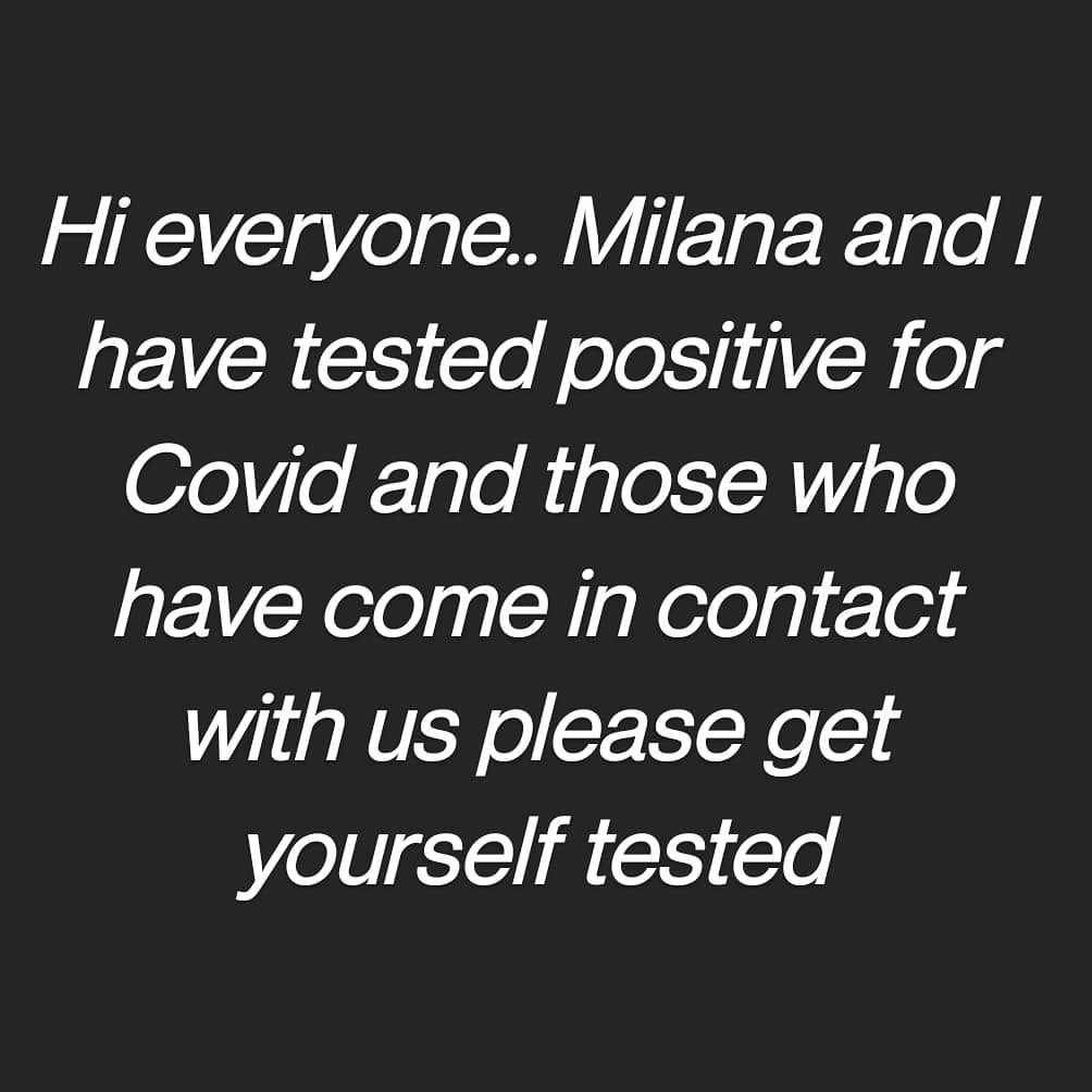  ಈ ಬಗ್ಗೆ ಫೇಸ್​ಬುಕ್ ಹಾಗೂ ಇನ್​ಸ್ಟಾಗ್ರಾಂನಲ್ಲಿ ಖಚಿತಪಡಿಸಿರುವ ನಟ ಡಾರ್ಲಿಂಗ್ ಕೃಷ್ಣ ನನ್ನ ಹಾಗೂ ಮಿಲನಾ ಸಂಪರ್ಕದಲ್ಲಿದ್ದವರು ಕೂಡ ಹೋಗಿ ಟೆಸ್ಟ್​ ಮಾಡಿಸಿಕೊಳ್ಳಿ ಎಂದಿದ್ದಾರೆ.