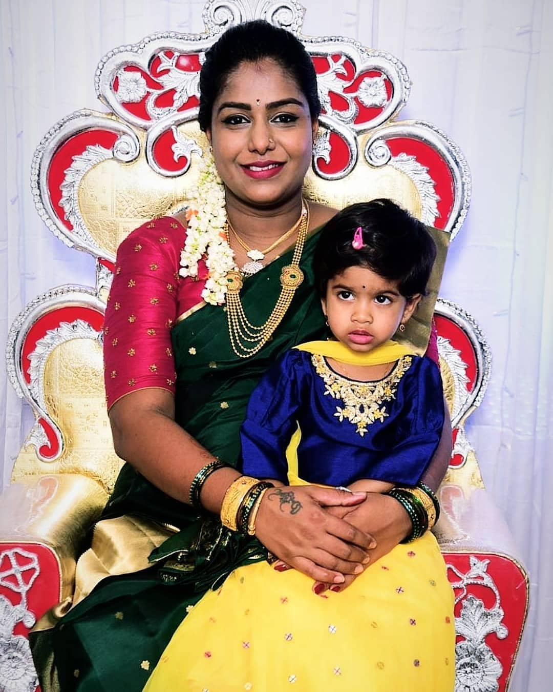  ಅನ್ನಪೂರ್ಣವರ ಸೀಮಂತದ ಚಿತ್ರ