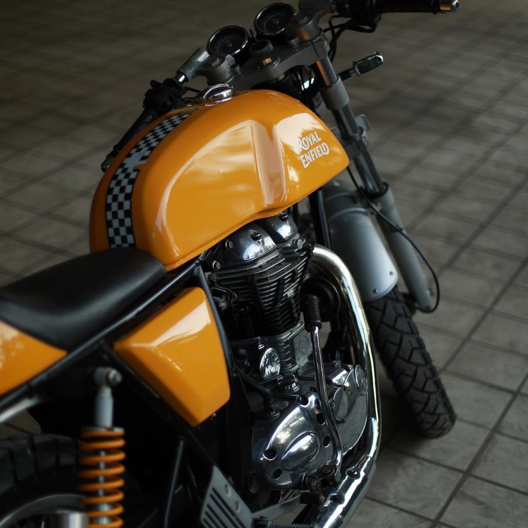  ನಟ ಹರ್ಷವರ್ಧನ್​ ರಾಣೆ ಮಾರಿದ ಅವರ ಇಷ್ಟ ಬೈಕ್​ನ ಚಿತ್ರ.