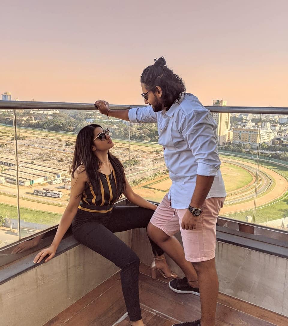  ಸ್ಟಾರ್ ದಂಪತಿ ರಾಗಿಣಿ ಹಾಗೂ ಪ್ರಜ್ವಲ್​ ದೇವರಾಜ್​