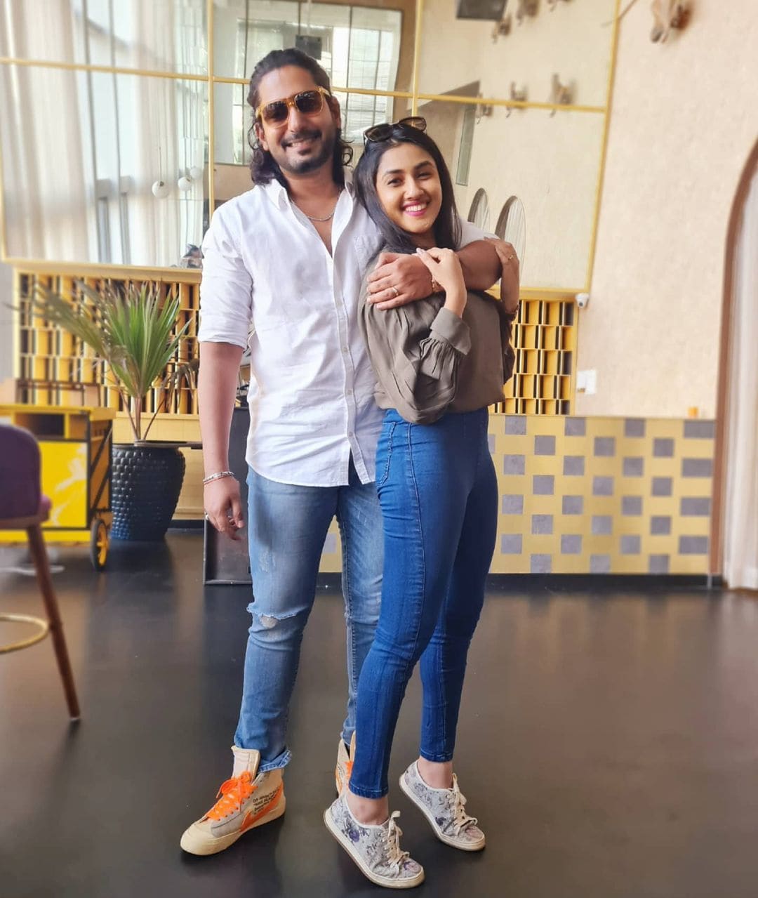  ಸ್ಟಾರ್ ದಂಪತಿ ರಾಗಿಣಿ ಹಾಗೂ ಪ್ರಜ್ವಲ್​ ದೇವರಾಜ್​