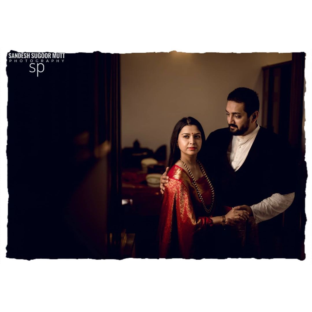  ಗಂಡ ಕಿರಣ್​ ಜೊತೆ ನಟಿ ಶ್ವೇತಾ ಚೆಂಗಪ್ಪ