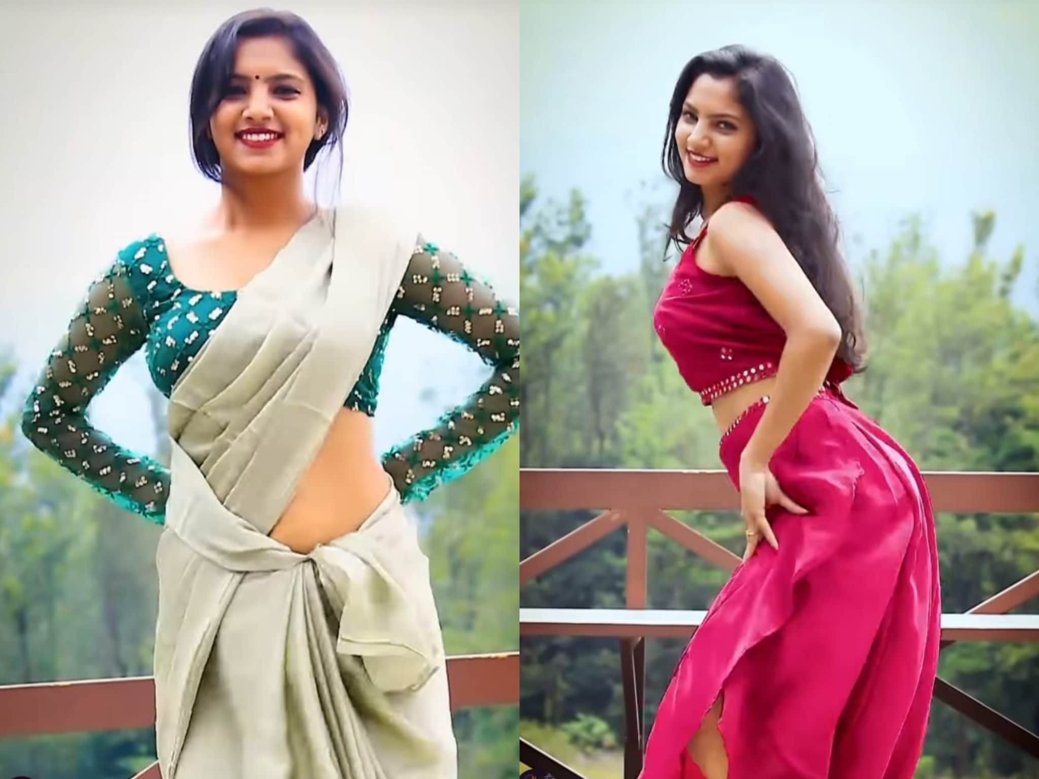 ಸೀರೆಯಲ್ಲಿ ಹೆಣ್ಣೆ ನೀ.. ಸೋಷಿಯಲ್ ಮೀಡಿಯಾದಲ್ಲಿ ಹವಾ ಎಬ್ಬಿಸಿರುವ ಈ ಬೆಡಗಿ ಯಾರು ಗೊತ್ತಾ?