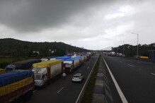 Karnataka Rain: ಭಾರೀ ಮಳೆಗೆ ರಾಷ್ಟ್ರೀಯ ಹೆದ್ದಾರಿ 66 ಬಂದ್; ನಿಂತಲ್ಲೆ ನಿಂತಿವೆ ನೂರಾರು ಲಾರಿಗಳು Karnataka Rain: ಭಾರೀ ಮಳೆಗೆ ರಾಷ್ಟ್ರೀಯ ಹೆದ್ದಾರಿ 66 ಬಂದ್; ನಿಂತಲ್ಲೆ ನಿಂತಿವೆ ನೂರಾರು ಲಾರಿಗಳು