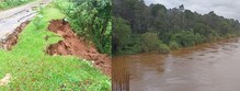 Karnataka Rains: ಮಲೆನಾಡಲ್ಲಿ ಮಳೆಯ ಆರ್ಭಟ; ಕುಸಿದ ರಸ್ತೆ- ಮನೆಗಳು, ಮುಳುಗಿದ ಸೇತುವೆಗಳು Karnataka Rains: ಮಲೆನಾಡಲ್ಲಿ ಮಳೆಯ ಆರ್ಭಟ; ಕುಸಿದ ರಸ್ತೆ- ಮನೆಗಳು, ಮುಳುಗಿದ ಸೇತುವೆಗಳು