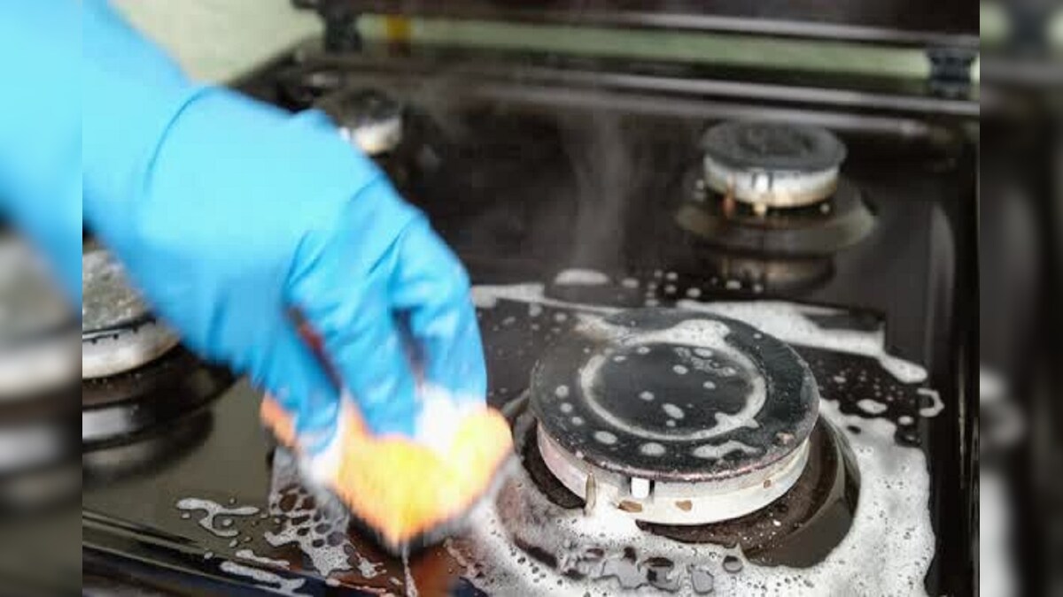 a simple and effective tips to clean the gas stove Gas Stove Cleaning