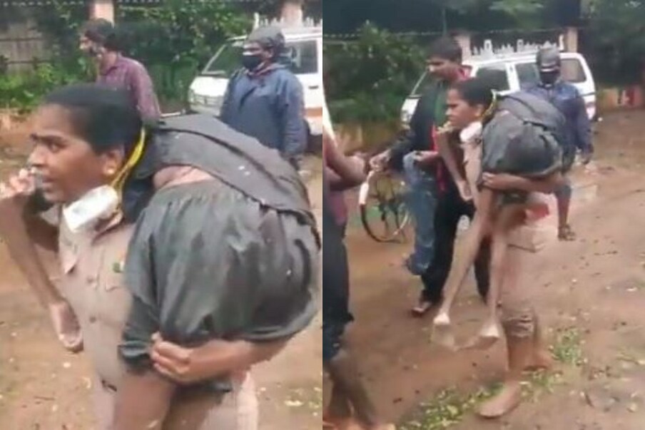 ಭಾರೀ ಮಳೆಯಿಂದಾಗಿ ಚೆನ್ನೈನ ಟಿಪಿ ಛತ್ರಂ ಪ್ರದೇಶದ ಸ್ಮಶಾನದಲ್ಲಿ ಪ್ರಜ್ಞಾಹೀನ ಸ್ಥಿತಿಯಲ್ಲಿ ಬಿದ್ದಿದ್ದ ವ್ಯಕ್ತಿಯನ್ನು ಪೊಲೀಸ್ ಇನ್ಸ್‌ಪೆಕ್ಟರ್ ರಾಜೇಶ್ವರಿ ಭುಜದ ಮೇಲೆ ಹೊತ್ತುಕೊಂಡು ಆಟೋದಲ್ಲಿ ಹತ್ತಿರದ ಆಸ್ಪತ್ರೆಗೆ ಧಾವಿಸುತ್ತಿರುವ ವಿಡಿಯೋ ವೈರಲ್​ ಆಗಿದೆ. ಈ ವಿಡಿಯೋ ಸಾಮಾಜಿಕ ಜಾಲತಾಣಗಳಲ್ಲಿ ವೈರಲ್ ಆಗುತ್ತಿದ್ದಂತೆ ಪೊಲೀಸ್ ಇನ್ಸ್‌ಪೆಕ್ಟರ್ ರಾಜೇಶ್ವರಿ ಅವರ ನಿಸ್ವಾರ್ಥ ಕಾರ್ಯಕ್ಕೆ ಎಲ್ಲೆಡೆಯಿಂದ ಪ್ರಶಂಸೆ ವ್ಯಕ್ತವಾಗಿದೆ.