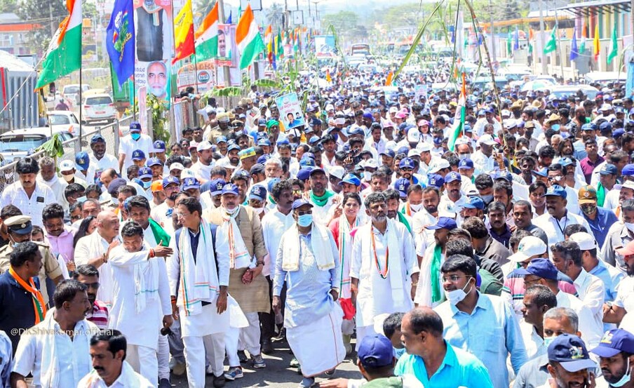  ಸಂತೋಷ್​ ಪಾಟೀಲ್​ ಆತ್ಮಹತ್ಯೆ ಪ್ರಕರಣವನ್ನು ರಾಜಕೀಯವಾಗಿ ಪ್ರಬಲ ಅಸ್ತ್ರ ಮಾಡಿಕೊಂಡಿರುವ ಕಾಂಗ್ರೆಸ್​ ಇದೀಗ ಅದೇ ವಿಚಾರವಾಗಿ ರಾಜ್ಯಾದ್ಯಾಂತ ಪ್ರತಿಭಟನೆ ಸಜ್ಜಾಗಿದೆ. (ಸಾಂದರ್ಭಿಕ ಚಿತ್ರ)