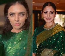 Anushka Sharma ಸೀರೆ ಬಾಡಿಗೆ ಪಡೆದಿದ್ದ ಡು ಪ್ಲೆಸಿಸ್ ಪತ್ನಿ ಇಮಾರಿ! Anushka Sharma ಸೀರೆ ಬಾಡಿಗೆ ಪಡೆದಿದ್ದ ಡು ಪ್ಲೆಸಿಸ್ ಪತ್ನಿ ಇಮಾರಿ!