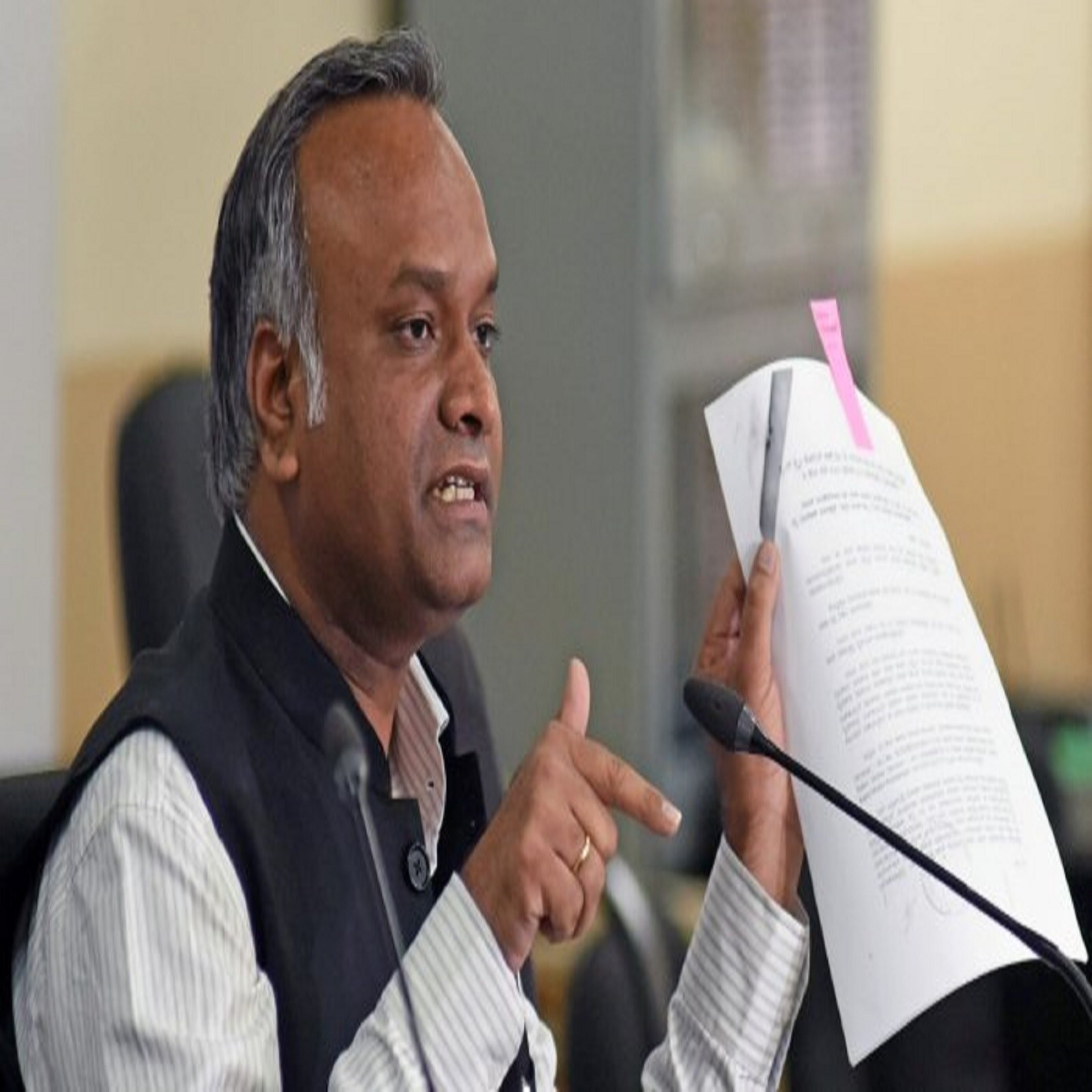 A barrage of questions from Priyank Kharge to the BJP government